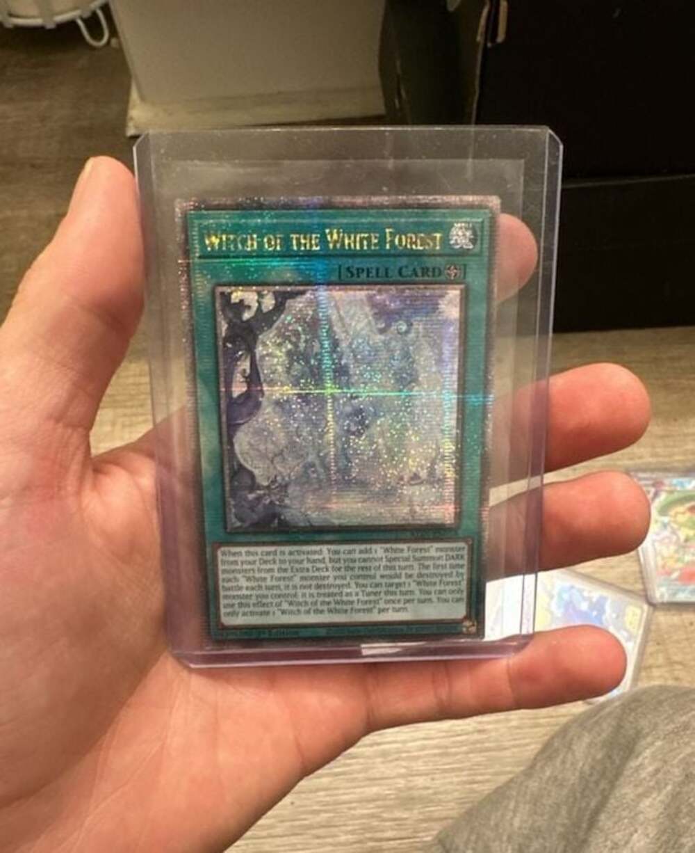 Yu-Gi-Oh! Witch of the White Forest Quarter Century Rare ALIN-EN058